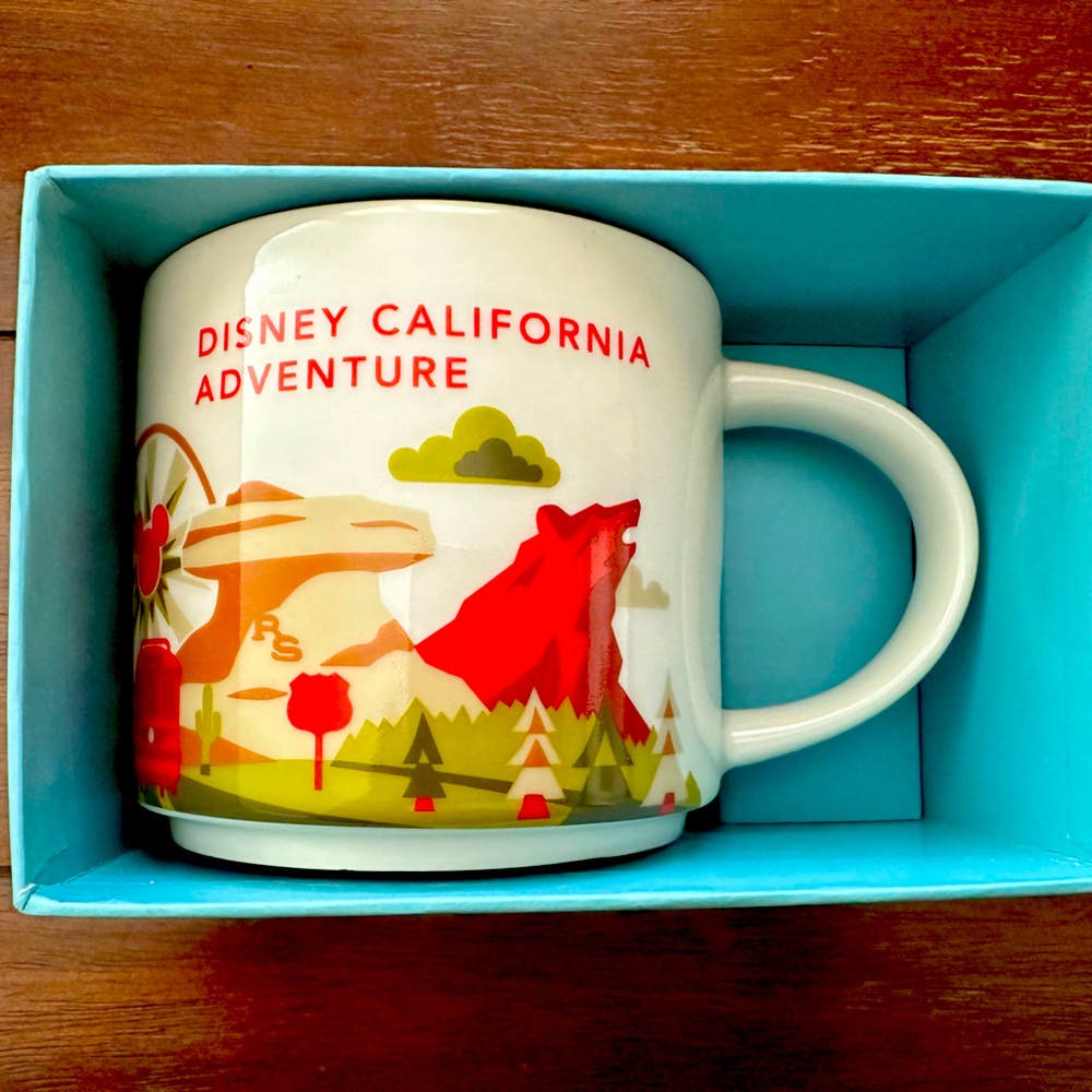 Starbucks You Are Here Collection Disney California Adventure Radiator Springs